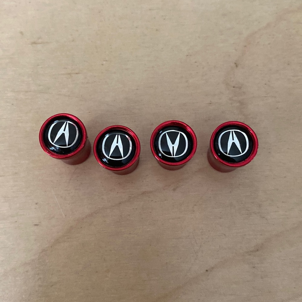 Acura Tire Valve Caps (4 pcs)